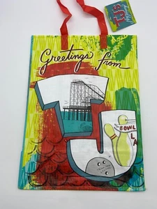 Trader Joe’s New Jersey NJ Tote Bag Eco Reusable Shopper Shore Jukebox NWT - Picture 1 of 2