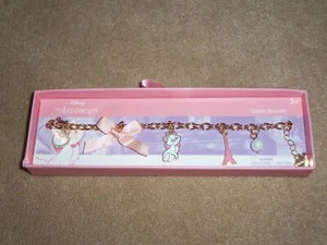 NEW, DISNEY ARISTOCATS Charm Bracelet With 5 Charms - Picture 1 of 1