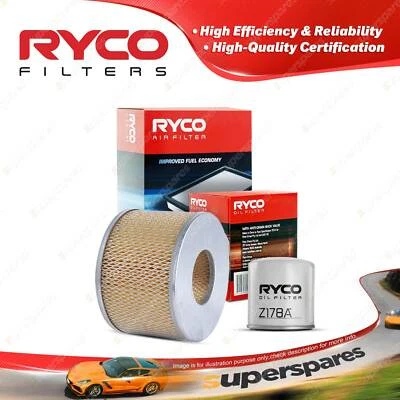 Ryco Oil Air Filter for Holden Jackaroo UBS55 4cyl 2.8L 4JB1-T 07/1988-04/1992 - image 1 of 2