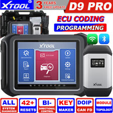 XTOOL D9 PRO Car Full Diagnostic Scanner Key Programmer Online Coding DOIP CANFD