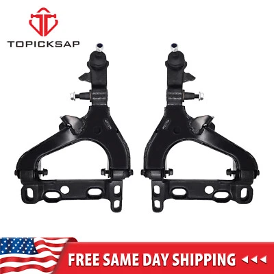 2 шт передних нижних рычагов управления с шарнирами для Chevy Trailblazer GMC Envoy - Изображение 1 из 4
