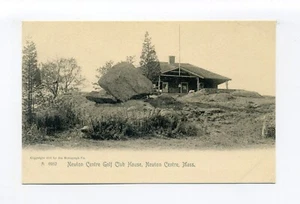 Newton Centre MA Postkarte, Felsformation, Newton Centre Golf Club - Bild 1 von 2