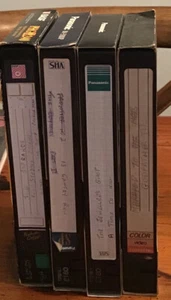 Four Top Quality VHS Tapes - Picture 1 of 6