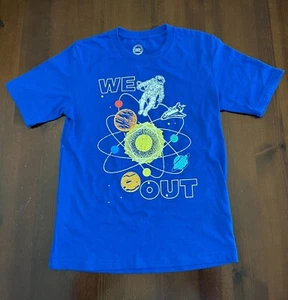 WONDER NATION - "WE OUT" BLUE SPACE/NASA T-SHIRT SIZE M (8) KIDS - Picture 1 of 4