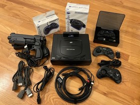 Ultimate Sega Saturn Model 1 Bundle!! MODE + 3d Control Pad!! + Many Extras!!
