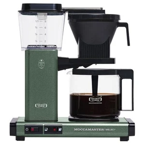 Moccamaster KBG Select Drip coffee maker 1.25 L Ground coffee 1520 W Black Green - Photo 1/1