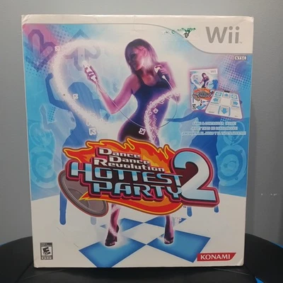 Nintendo Wii Dance Dance Revolution Hottest Party 2 Game & Dance Mat (Pre-Owned) - Image 1 of 4