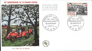 FRANCE 1964 FDC VICTOIRE DE LA MARNE YT 1429 - Imagen 1 de 1