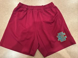Eric Emanuel Shorts Size XL Men’s Fashion Designer Red / Blue / Yellow RARE - Picture 1 of 6