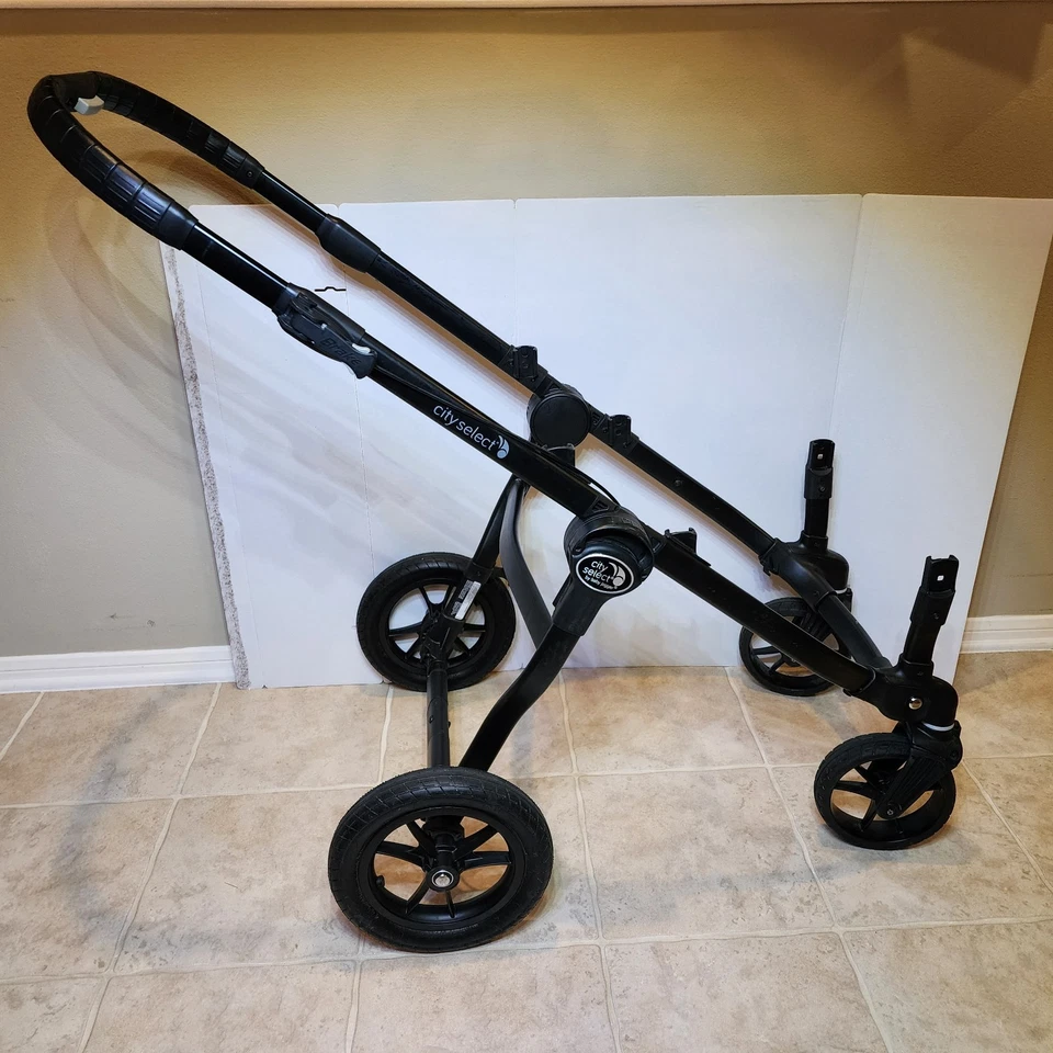 Cochecito City Select by Baby Jogger marco chasis negro 4 ruedas modelo #1959503 Foto 1 de 4