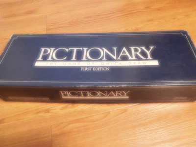 Pictionary First Edition 1985 Board Game Vintage Complete Western Publishing - Image 1 of 4