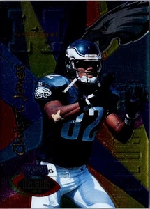 1996 Playoff Illusions Chris T. Jones #25 Philadelphia Eagles Football Card - Picture 1 of 2