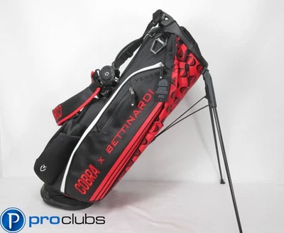 NUEVO BOLSO DE PIE BETTINARDI X COBRA VASSEL PLAYER IV NEGRO/ROJO Foto 1 de 4