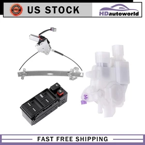 05-07 Door Lock Actuator+Window Regulator&Switch For Honda Accord 3.0L Front LH - Foto 1 di 17