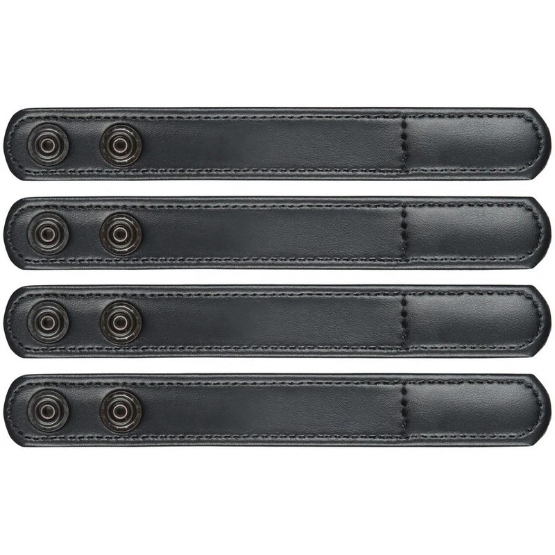 Bianchi 22092 Modelo 7906 AccuMold Elite Belt Keepers, Paquete de 4 - Liso - Cromo Foto 1 de 1