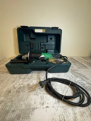 Hitachi G12SR3 4 1/2” Disc Grinder 700w Disc Grinder w/ Case & Blades TESTED - Image 1 of 4