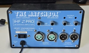 Henry Engineering The Matchbox Direct Coupled IHF-Pro Interface Amplifier - Picture 1 of 1