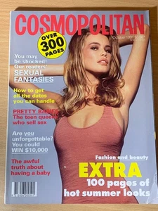 Vintage Cosmopolitan Magazine Australia October 1991 Cosmo Claudia Schiffer - Picture 1 of 6