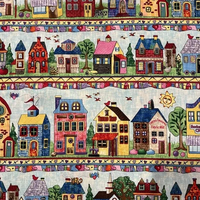 Timeless Treasures Fabric By Debra Gabel Cotton 2.5 YARDS  Patt# ROW-C 4491 - Image 1 of 4