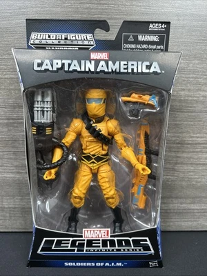 SOLDIERS OF AIM Marvel Legends Infinite Captain America Mandroid BAF Hasbro 2013 - Imagem 1 de 4