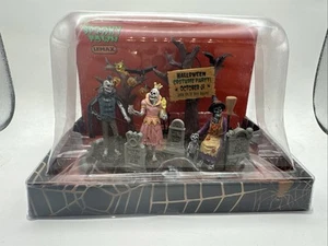 Lemax Spooky Town Graveyard Costume Party #23582 Table Accent Piece - Picture 1 of 7