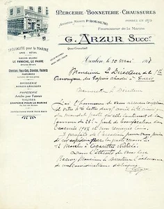 Dépt 83 - Toulon Quai Cronstadt - Belle Entête d'un Commerce du 10/05/1918 - Picture 1 of 1