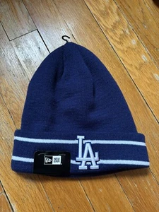 Los Angeles Dodgers MLB New Era Strickmütze Blau Beanie - Bild 1 von 4