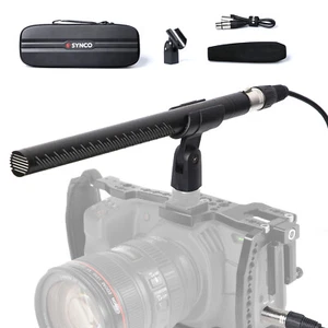 Micrófono condensador de escopeta SYNCO D2 XLR de cuerpo de latón para videocámaras cámara - Imagen 1 de 12
