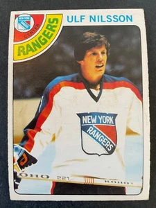 Ulf NILSSON 1978-79 O-Pee-Chee Hockey #255 New York Rangers - Picture 1 of 2