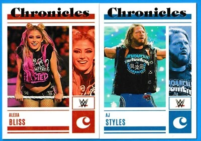 2023 Panini Chronicles Base WWE Wrestling 1-100 Pick Your Card Complete Your Set - Image 1 of 3