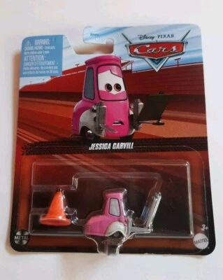 NUOVO CARS Disney pixar JESSICA CARVILL 2021 Cars on the road mattel maclama - Immagine 1 di 4