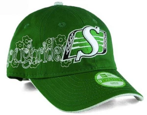 New Era CFL Saskatchewan Roughriders Girls/Kids Glitter Adjustable Hat/Cap - Picture 1 of 3
