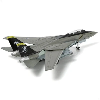 F-14A Tomcat 1/100 Metal Airplane Model Kits VF-84 Jolly Rogers Diecast Alloy  - Image 1 of 4