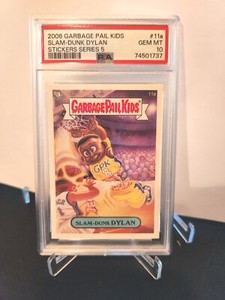Garbage Pail Kids 2006 KOBE BRYANT SLAM DUNK DYLAN Slam-Dunk 11a GEM PSA 10 HOT!