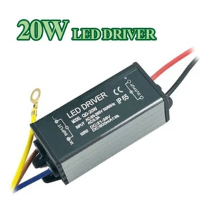 LED Driver 20W Transformer Power Supply Floodlight Waterproof IP65 rated - Picture 1 of 3