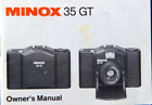 Minox 35 GT manuel du propriétaire et brochure de Minox 35 ligne d'appareils photo compacts