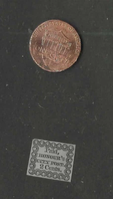 US LOCALS HONOUR'S (4LB8) LYONS  FORGERY "C - Image 1 of 4