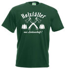 Holzfäller Aus Leidenschaft | 1049-0- | T-Shirt Forstwirtschaft Wald Holz-Macher
