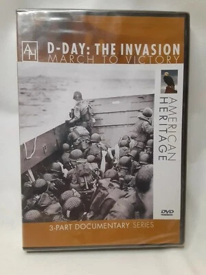 Brand New Sealed D-Day: The Invasion - March to Victory WWII History DVD  - Image 1 of 3
