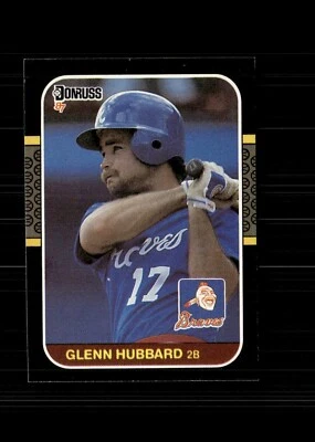 1987 Donruss - Glenn Hubbard #634 - Image 1 of 2