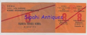 FC ROMA - GOZTEPE SK 1970 CUP WINNER CUP MATCH SOCCER FOOTBALL TICKET - Bild 1 von 2