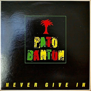PATO BANTON: Never Give In-M1988LP EMBOSSED COVER PROMO - Imagen 1 de 1