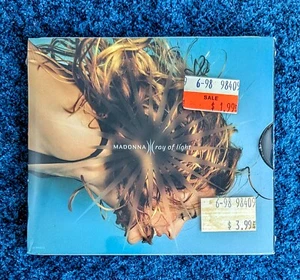 MADONNA SEALED RAY OF LIGHT CD SINGLE BLACK TRAY SLIPCASE US 1998 - Picture 1 of 8