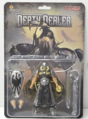 Figura de acción Frank Frazetta's Death Dealer armadura ligera de lujo escala 3,75" Foto 1 de 4