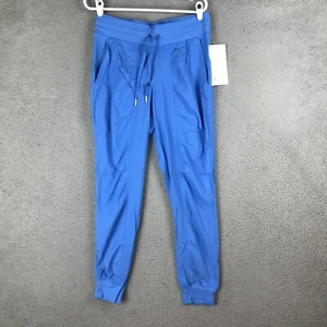 Lululemon Dance Studio Mid Rise Jogger Full Length Drawstring Pool Blue 8 NWT - Picture 1 of 15