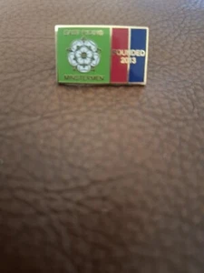 York City FC Emaille Abzeichen (East Riding Minstermen) selten - Bild 1 von 1