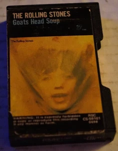 Rolling Stones Goats Head Soup Colored Cassette Tape RSC CS-59101 1973 Vg++ Htf - Picture 1 of 6