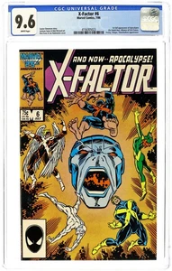 X-Factor #6D CGC 9.6 1986 4156305023 1st full app. Apocalypse - Picture 1 of 2