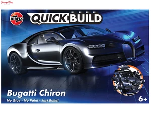 Airfix Quickbuild Bugatti Chiron Nero - Foto 1 di 1