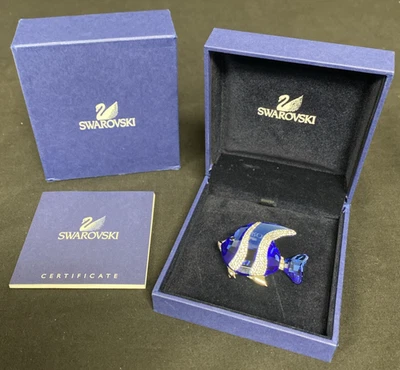 Broche de peces exóticos Swarovski Colina (659350) con caja y certificado de autenticidad Foto 1 de 4